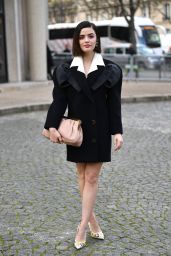 Lucy Hale - Arriving at the Miu Miu Fashion Show in Paris 03/03/2020