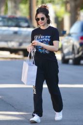 Lucy Hale - Running Errands in LA 03/28/2020