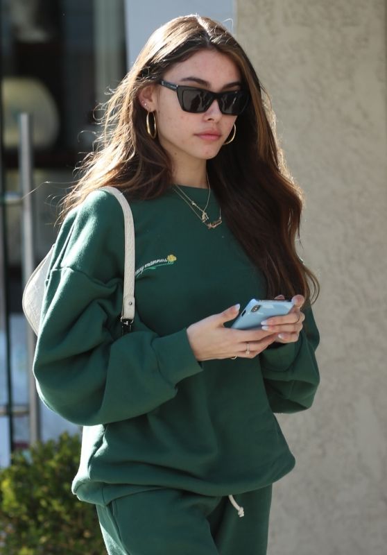 Madison Beer in Casual Outfit - Croft Alley in Beverly Hills 03/02/2020