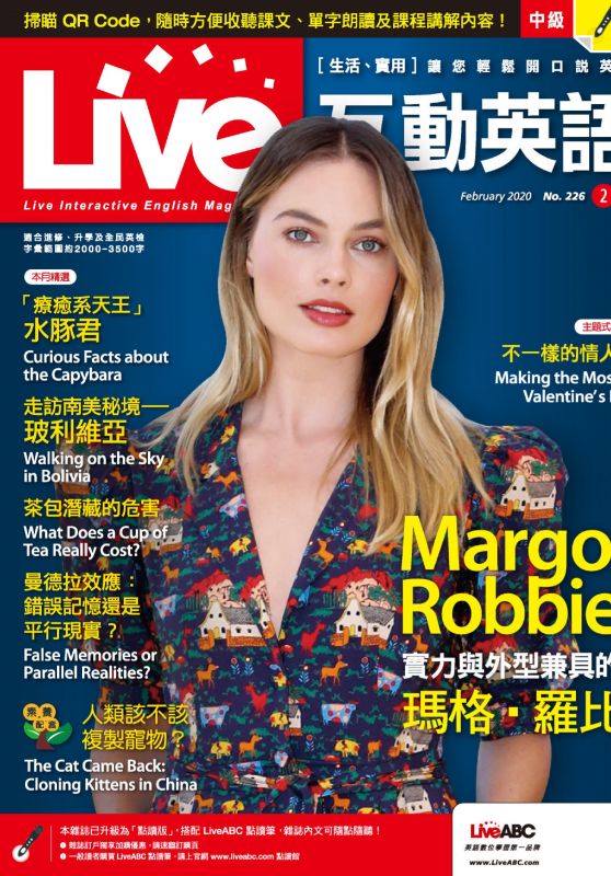 Margot Robbie - Live Magazine February 2020 Issue