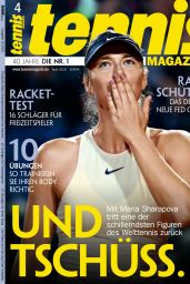 Maria Sharapova - Tennis Magazine April 2020 Issue