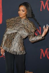 Marsai Martin – “Mulan” Premiere in Hollywood
