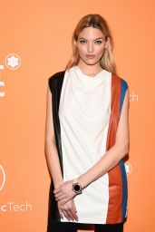 Martha Hunt – Montblanc Smart Headphones & Smart Watch Launch Party in NYC