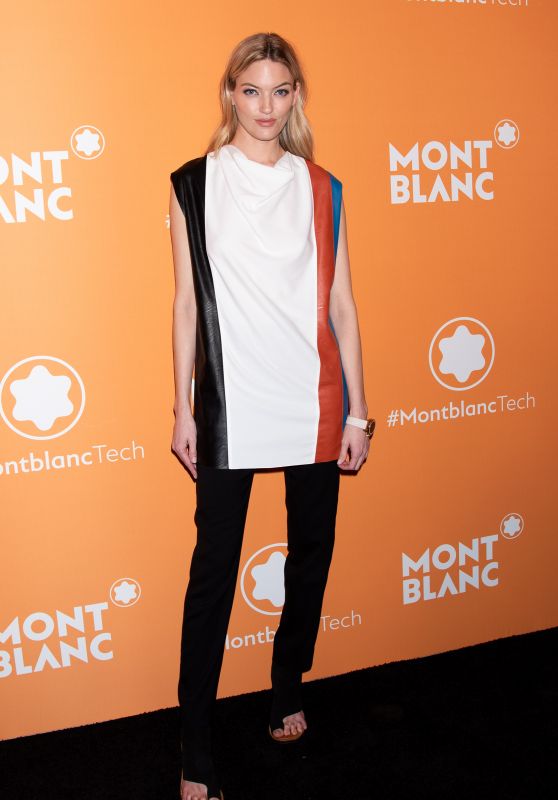 Martha Hunt – Montblanc Smart Headphones & Smart Watch Launch Party in NYC