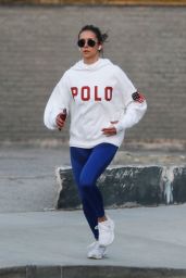 Nina Dobrev - Jog in Los Angeles 03/26/2020