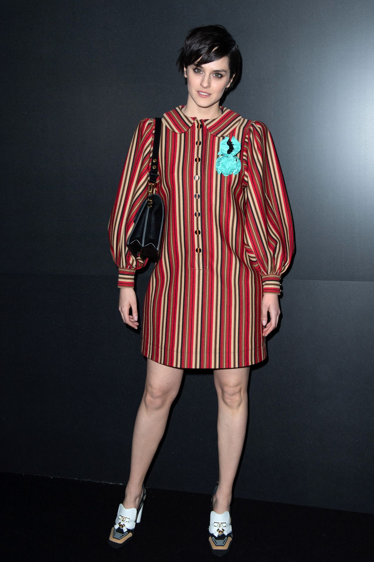 Noemie Merlant – Louis Vuitton Show at Paris Fashion Week 03/03/2020