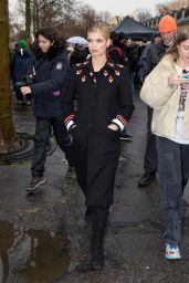 Pixie Geldof - Valentino Show at Paris Fashion Week 03/01/2020