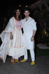 Priyanka Chopra and Nick Jonas - Isha Ambani’s Holi Party in Mumbai 03/06/2020
