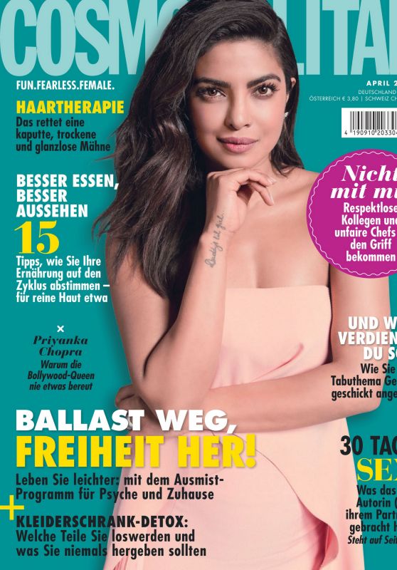 Priyanka Chopra - Cosmopolitan Germany April 2020 Issue