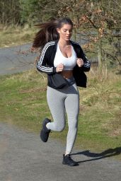 Rebecca Gormley - Workout Session in Newcastle 03/25/2020
