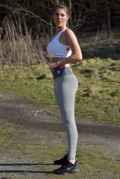 Rebecca Gormley - Workout Session in Newcastle 03/25/2020