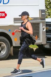 Reese Witherspoon - Jogging in Brentwood 03/23/2020