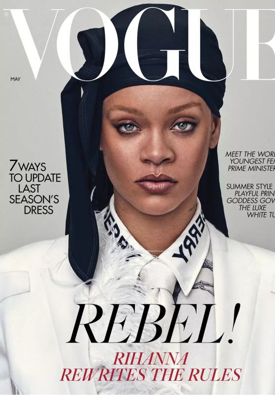 Rihanna - Vogue UK Magazine May 2020