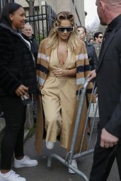 Rita Ora - Leaving the Miu Miu Show in Paris 03/03/2020