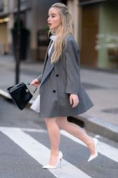 Sabrina Carpenter in Cute Outfit - NYC 03/03/2020