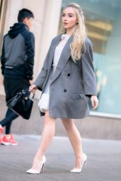 Sabrina Carpenter in Cute Outfit - NYC 03/03/2020