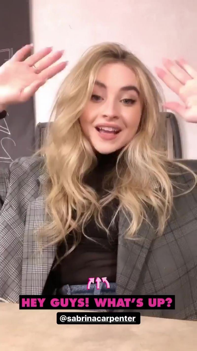 Sabrina Carpenter - Social Media 03/04/2020 • CelebMafia