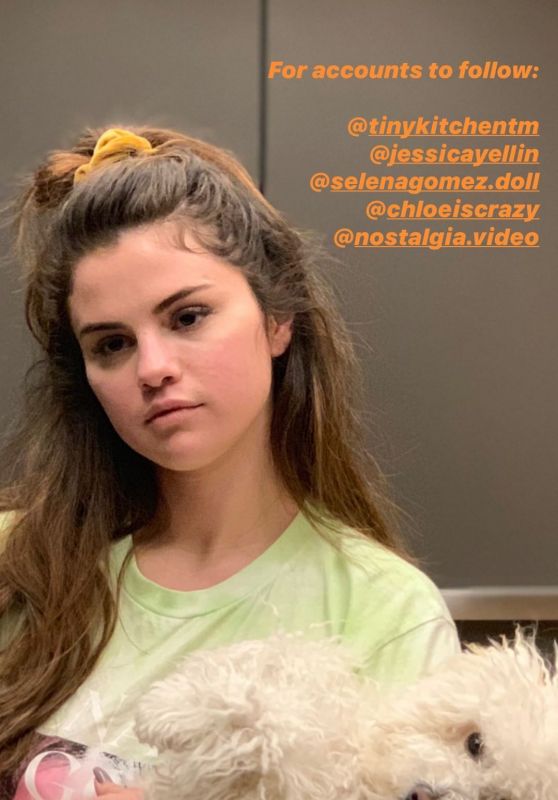 Selena Gomez - Social Media 03/31/2020