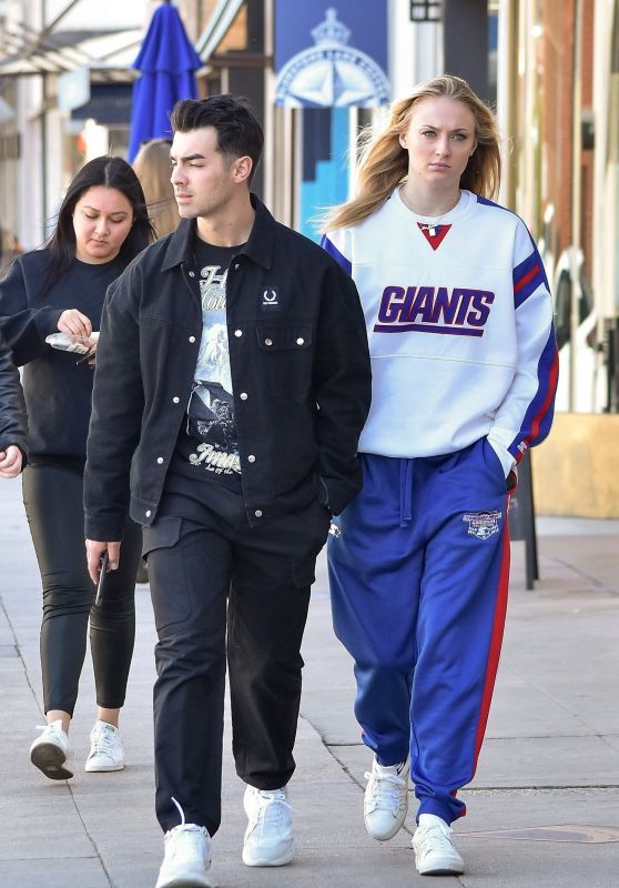 Sophie Turner and Joe Jonas - Shopping in Studio City 03/02/2020