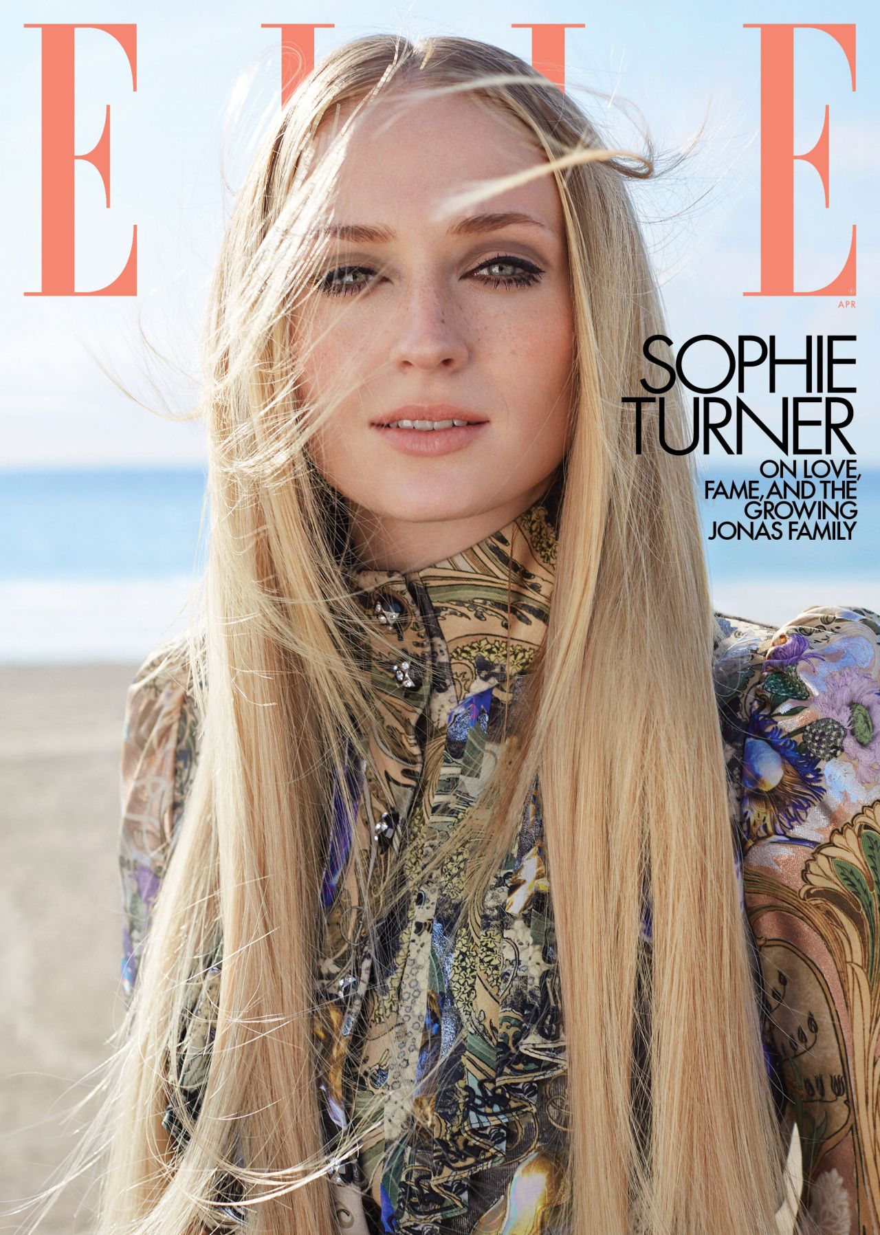 Sophie Turner - ELLE Magazine April 2020 • CelebMafia