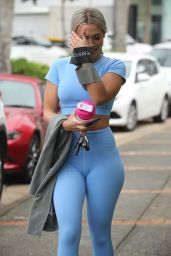 Tammy Hembrow in Spandex - Outside Gym in Gold Coast, Australia 03/03/2020