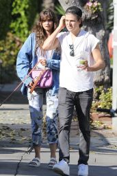 Taylor Hill and Daniel Fryer - Urth Cafe in Los Angeles 03/02/2020