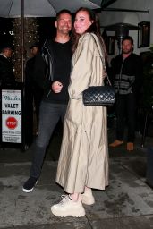 Timea Palacsik and Zoltan Rathonyi - Madeo Restaurant in Beverly Hills 03/13/2020