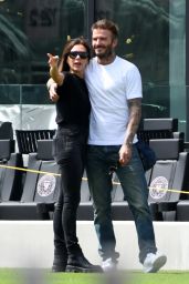 Victoria Beckham and David Beckham in Miami 03/14/2020