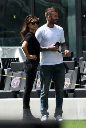 Victoria Beckham and David Beckham in Miami 03/14/2020