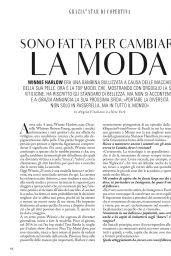 Winnie Harlow - Grazia Italy 03/12/2020 Issue