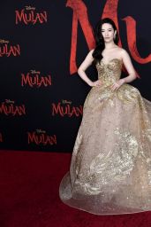 Yifei Liu – “Mulan” Premiere in Hollywood