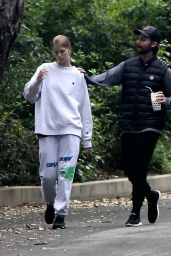 Abby Champion and Patrick Schwarzenegger - Out in Brentwood 04/07/2020