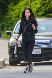 Abigail Spencer - Goes For a Walk in Studio City 03/31/2020