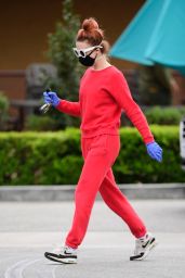 Alessandra Torresani in PPE Gear - Shopping in LA 04/20/2020