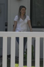Ali Fedotowsky in Her Front Yard 04/11/2020