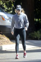 Ali Larter in Leggings - Out For a Walk in Santa Monica 04/03/2020