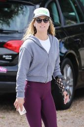 Ali Larter in Spandex - Out in Brentwood 04/08/2020