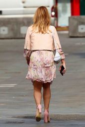 Amanda Holden Spring Style - Leaving Heart Radio in London 04/09/2020