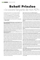 Behati Prinsloo – ELLE Magazine France 04/10/2020 Issue