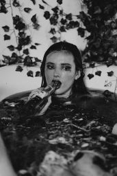 Bella Thorne - Photoshoot in Bathtub March 2020