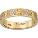 Cartier Paved Love Ring