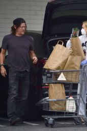 Diane Kruger and Norman Reedus - Grocery Shopping in Los Angeles 03/31/2020