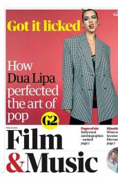 Dua Lipa - The Guardian April 2020 Issue