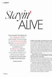 Emma Roberts - ELLE Magazine Italy 04/25/2020 Issue