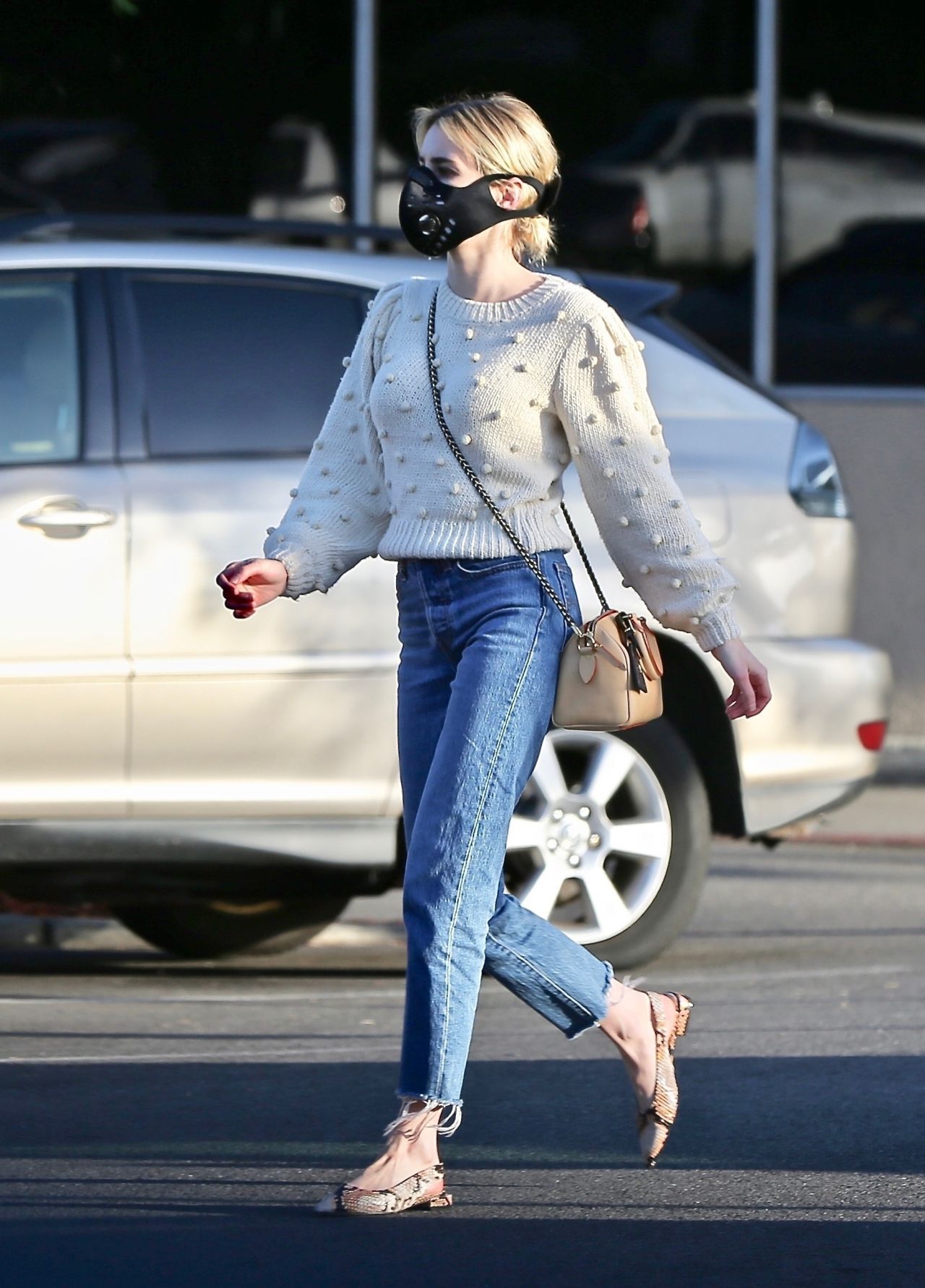 Emma Roberts - Grocery Shopping in LA 04/16/2020 • CelebMafia