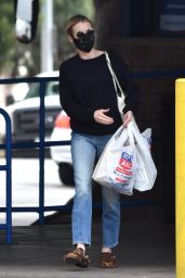 Emma Roberts - Shopping at Rite Aid in Los Feliz 04/04/2020