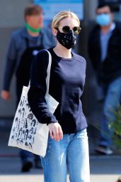 Emma Roberts - Shopping at Rite Aid in Los Feliz 04/04/2020