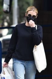 Emma Roberts - Shopping at Rite Aid in Los Feliz 04/04/2020