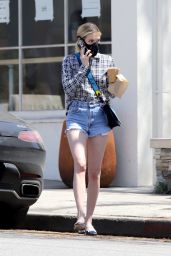 Emma Roberts Street Style - Los Angeles 04/27/2020