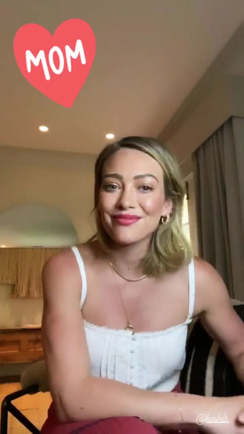 Hilary Duff - Social Media 04/13/2020 • CelebMafia